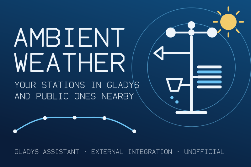 Ambient Weather-Integration für Gladys Assistant