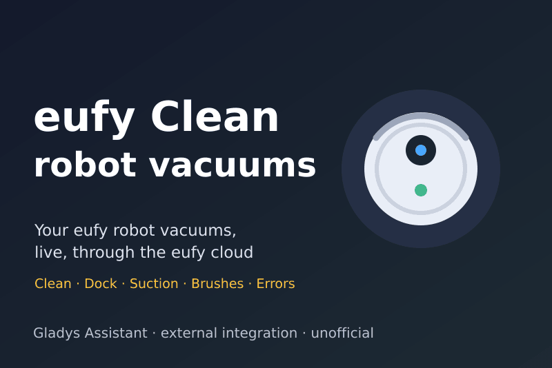 eufy Clean integration for Gladys Assistant