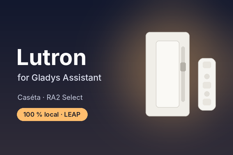 Lutron integration for Gladys Assistant