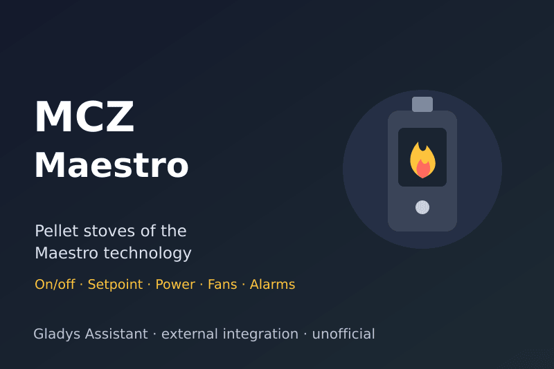 MCZ Maestro integration for Gladys Assistant