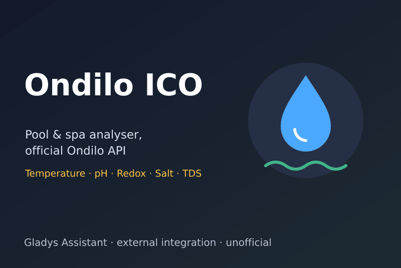 Ondilo ICO integration for Gladys Assistant