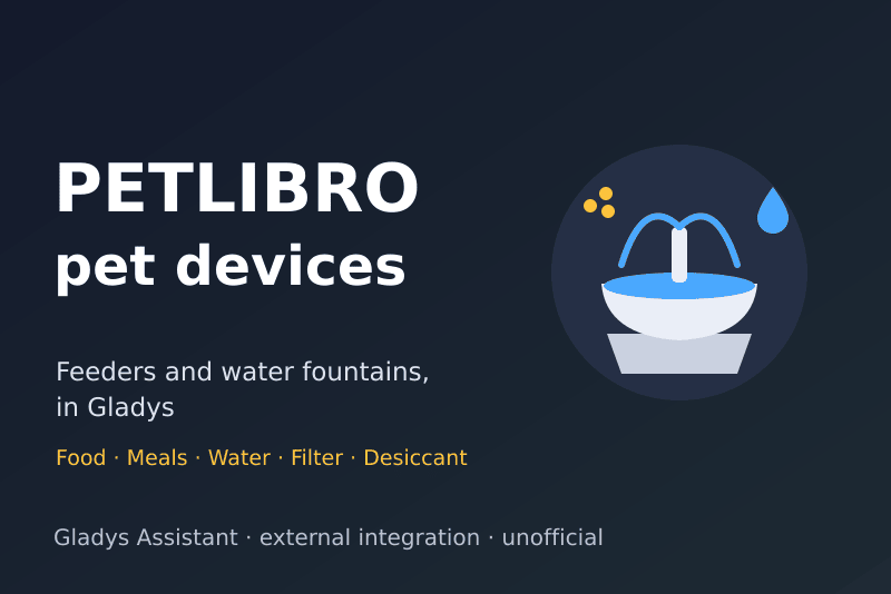 PETLIBRO integration for Gladys Assistant