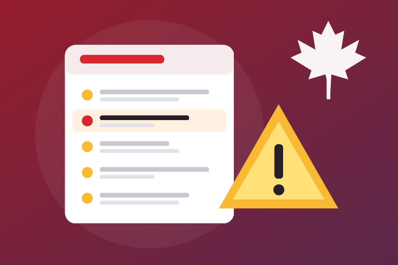 Rappels Canada-Integration für Gladys Assistant