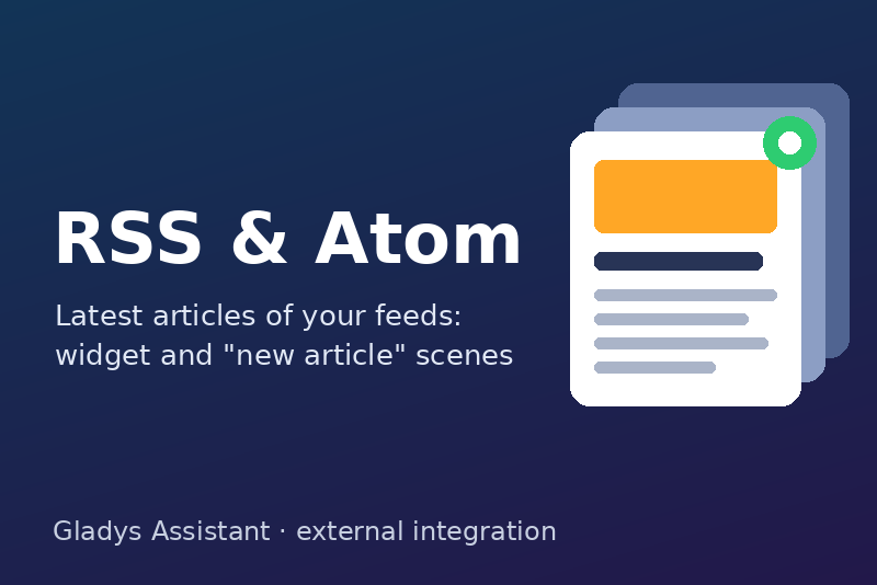 RSS & Atom-Integration für Gladys Assistant