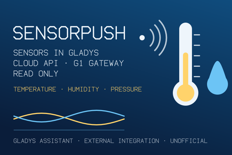 SensorPush-Integration für Gladys Assistant