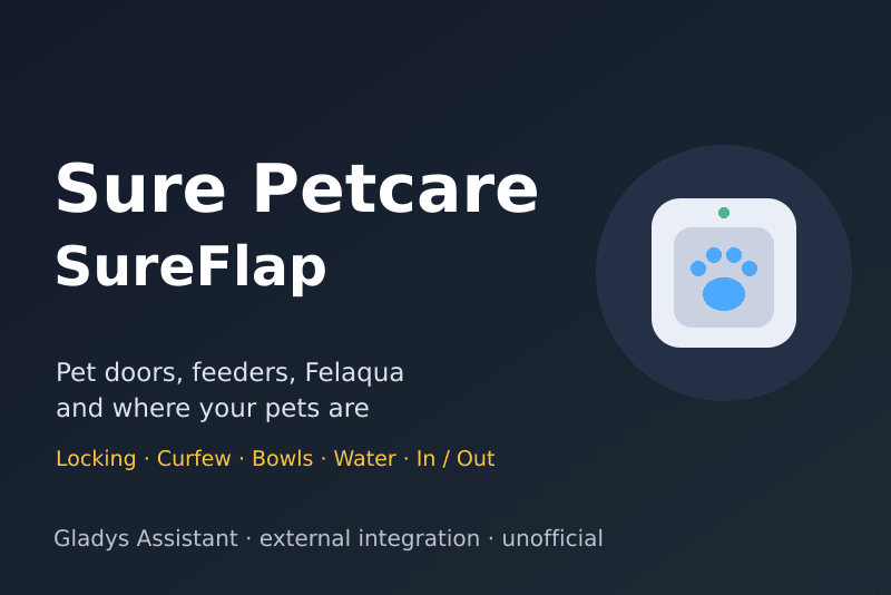 Sure Petcare integration for Gladys Assistant