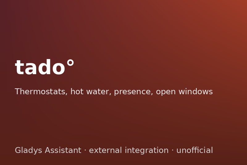tado° integration for Gladys Assistant