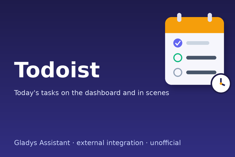 Todoist integration for Gladys Assistant