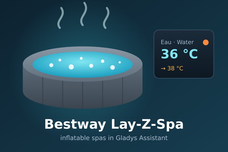 Integración Bestway Lay-Z-Spa para Gladys Assistant