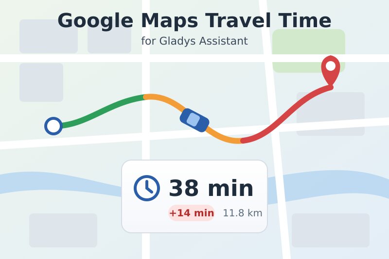 Integración Google Maps Travel Time para Gladys Assistant