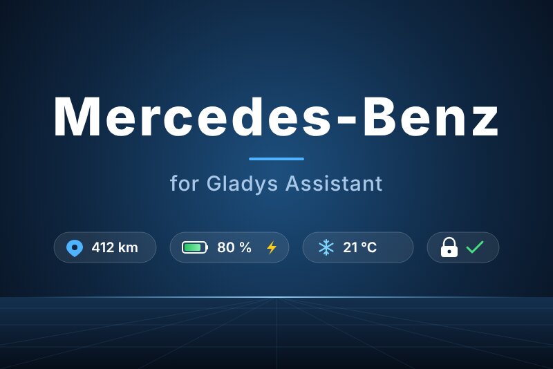 Mercedes-Benz integration for Gladys Assistant
