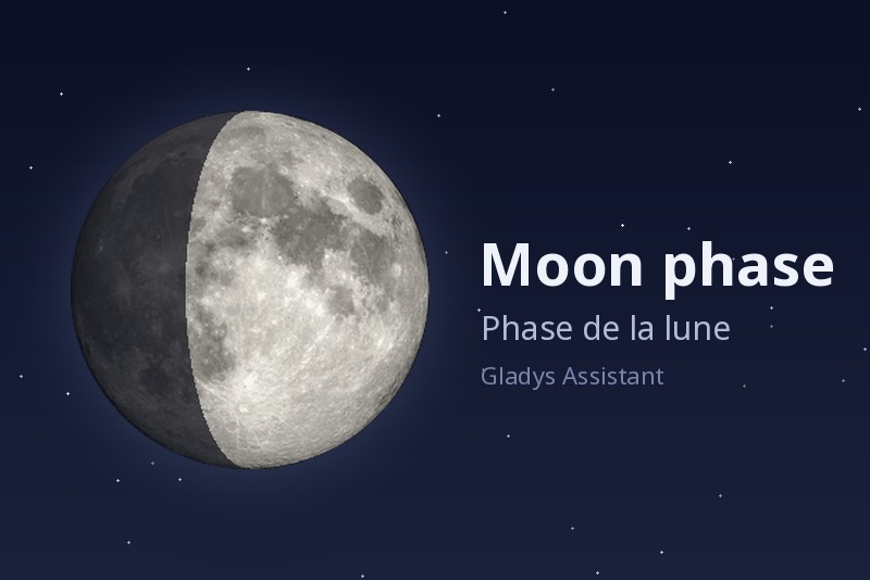 Integración Moon phase para Gladys Assistant