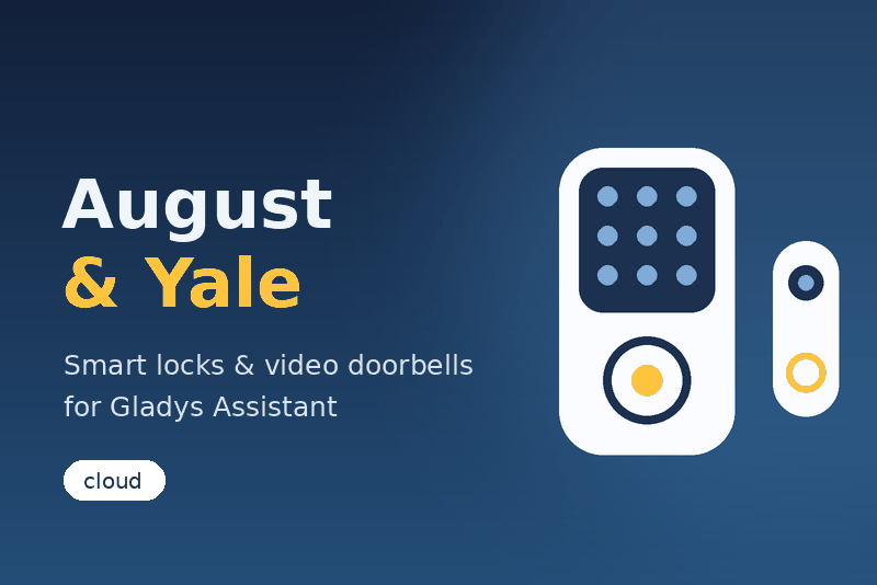 August / Yale integration for Gladys Assistant