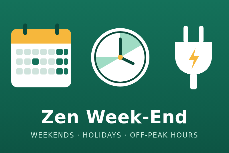 EDF Zen Week-End-Integration für Gladys Assistant