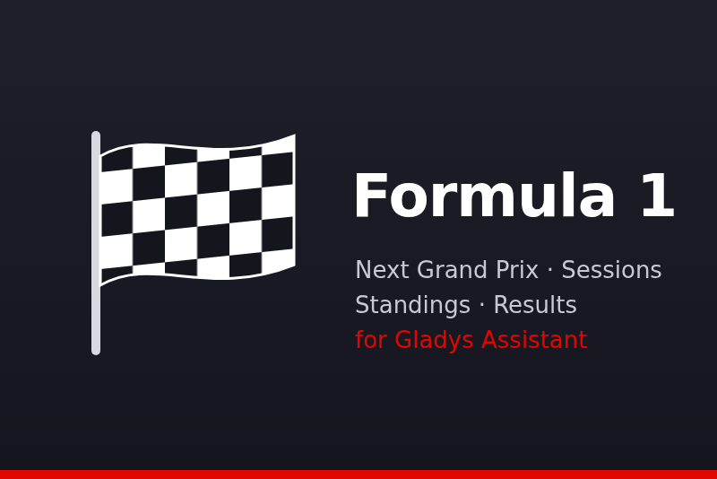 Formula 1 integration for Gladys Assistant