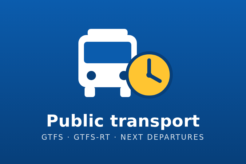 Transports en commun (GTFS)-Integration für Gladys Assistant