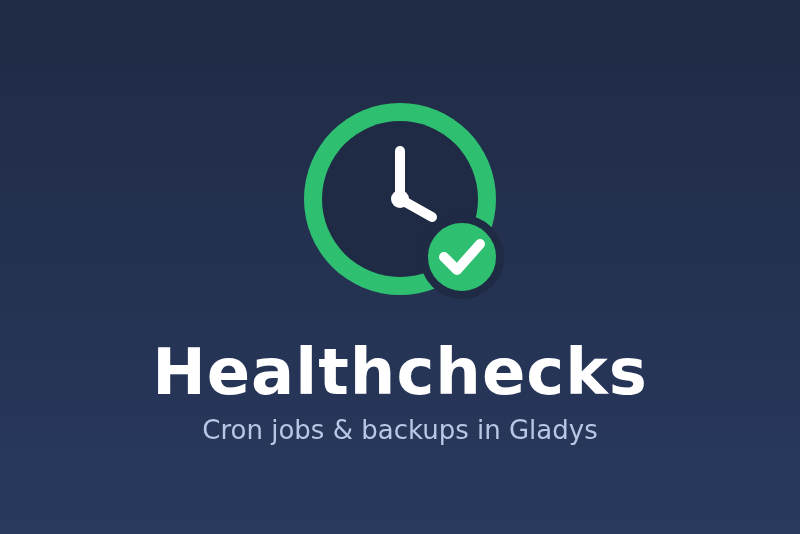 Healthchecks integration for Gladys Assistant