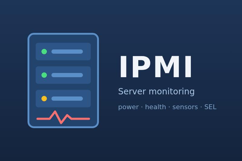 IPMI (iDRAC, iLO, Supermicro) integration for Gladys Assistant