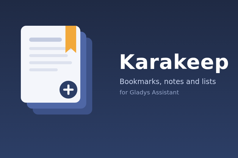 Karakeep integration for Gladys Assistant
