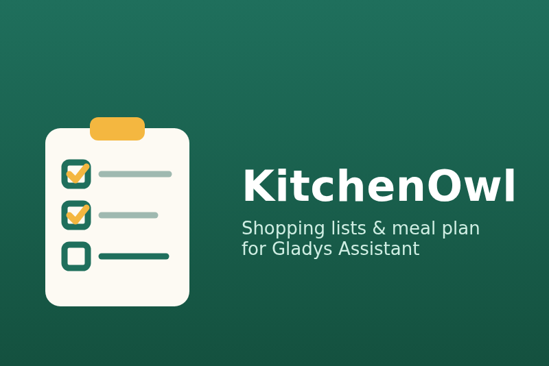 KitchenOwl integration for Gladys Assistant
