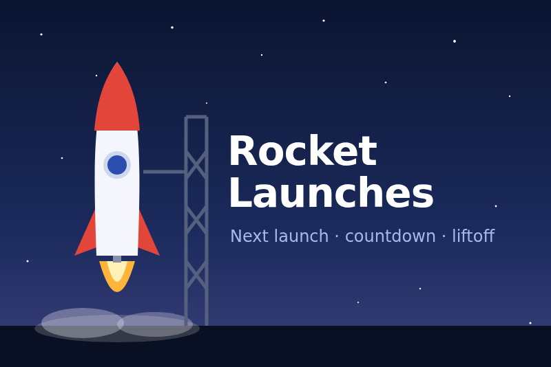 Rocket Launches integration for Gladys Assistant