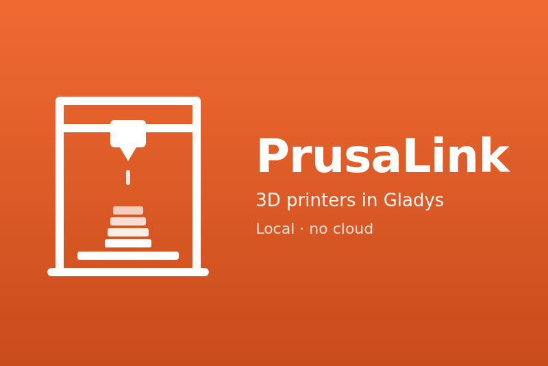 PrusaLink integration for Gladys Assistant