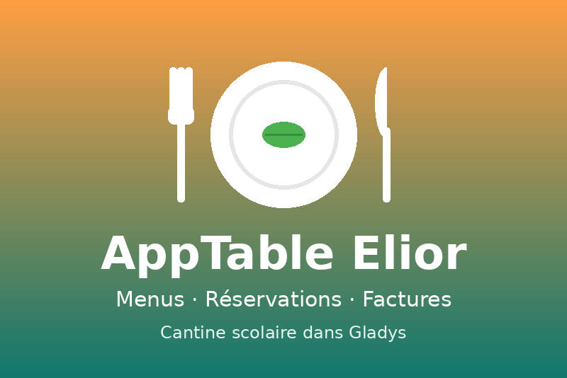 AppTable Elior-Integration für Gladys Assistant