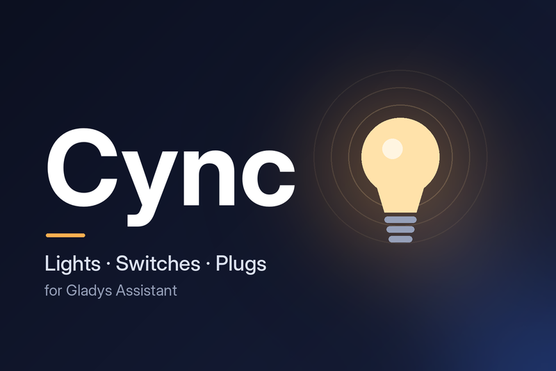 Integración Cync para Gladys Assistant