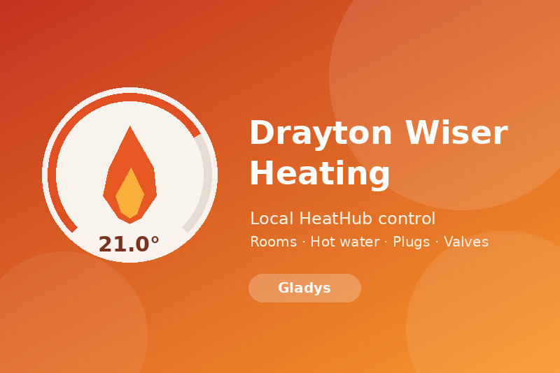 Integración Drayton Wiser Heating para Gladys Assistant
