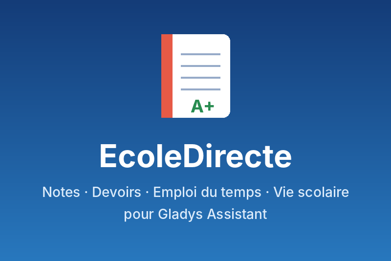 EcoleDirecte integration for Gladys Assistant