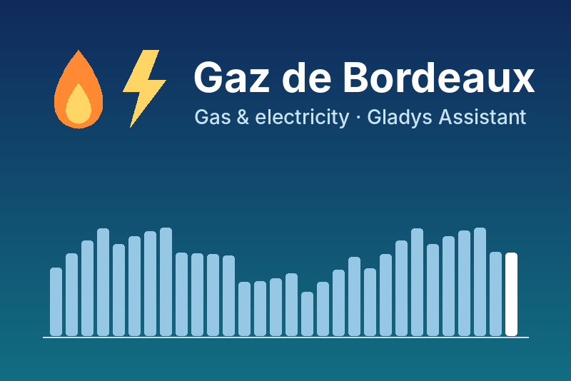 Gaz de Bordeaux integration for Gladys Assistant