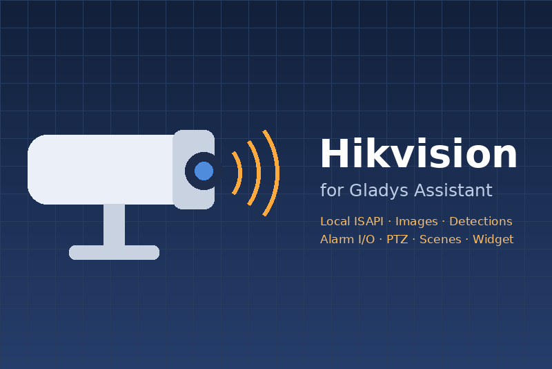 Hikvision integration for Gladys Assistant