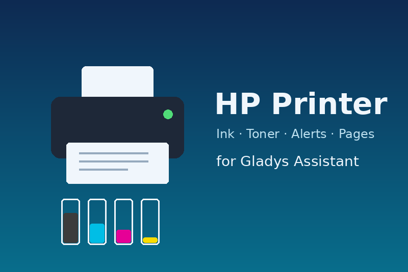 Integración HP Printer para Gladys Assistant