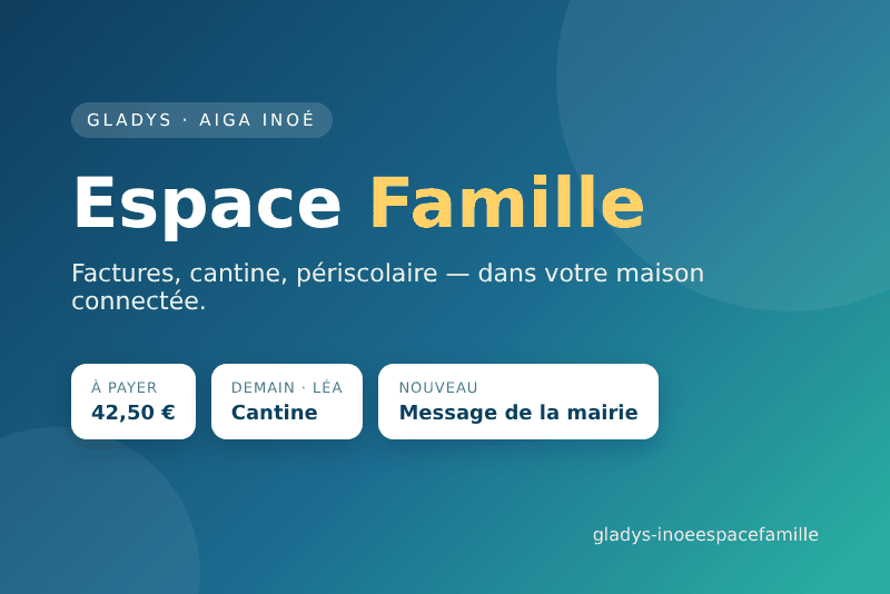 iNoé Espace Famille-Integration für Gladys Assistant