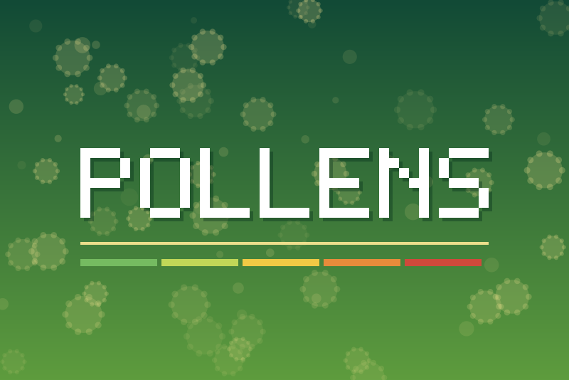 Pollens integration for Gladys Assistant