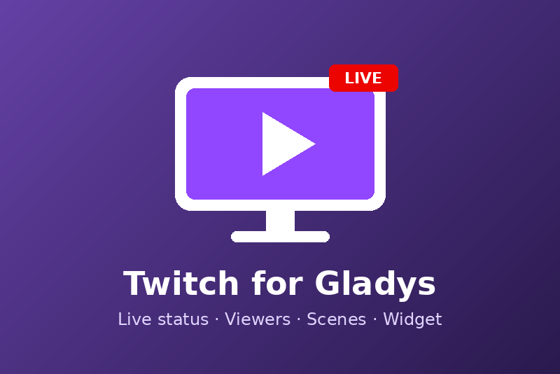 Twitch integration for Gladys Assistant