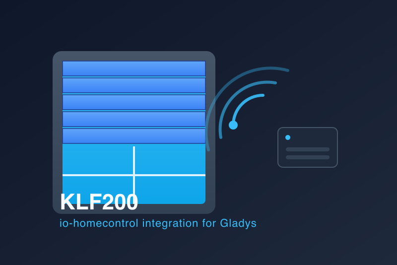 KLF200 - io-homecontrol integration for Gladys Assistant